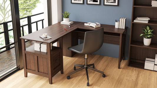 Camiburg - Warm Brown - Home Office Desk