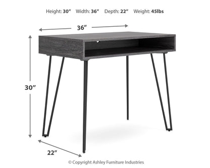 Yarlow - Gray - Bench With 3 Open Storages