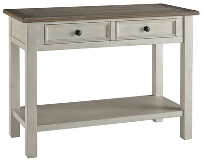 Bolanburg - White / Brown / Beige - Sofa Table