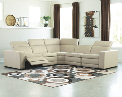 Texline - Sand - Power Reclining Sectional