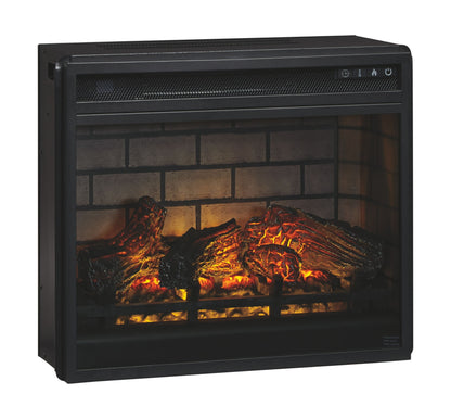 Entertainment - Black - Fireplace Insert Infrared