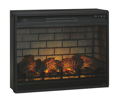 Entertainment - Black - LG Fireplace Insert Infrared