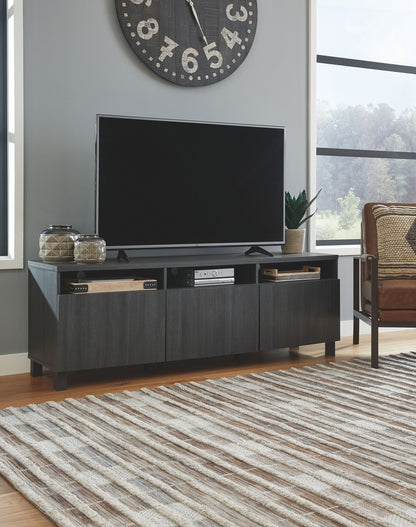 Yarlow - Black - Extra Large TV Stand