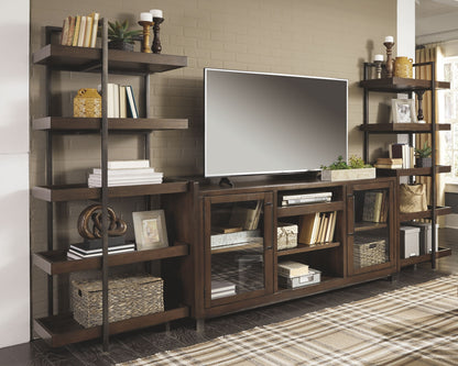 Starmore - Brown - Xl TV Stand W/Fireplace Option