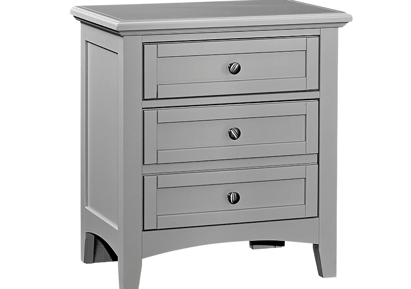 Bonanza - 2-Drawer Nightstand - Gray