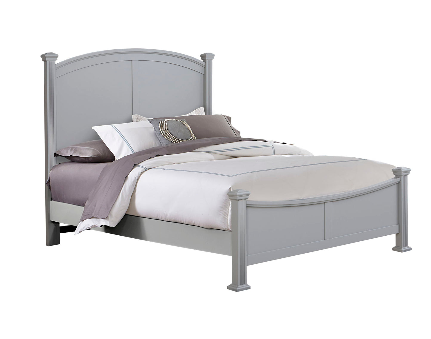 Bonanza - King Poster Bed - Gray