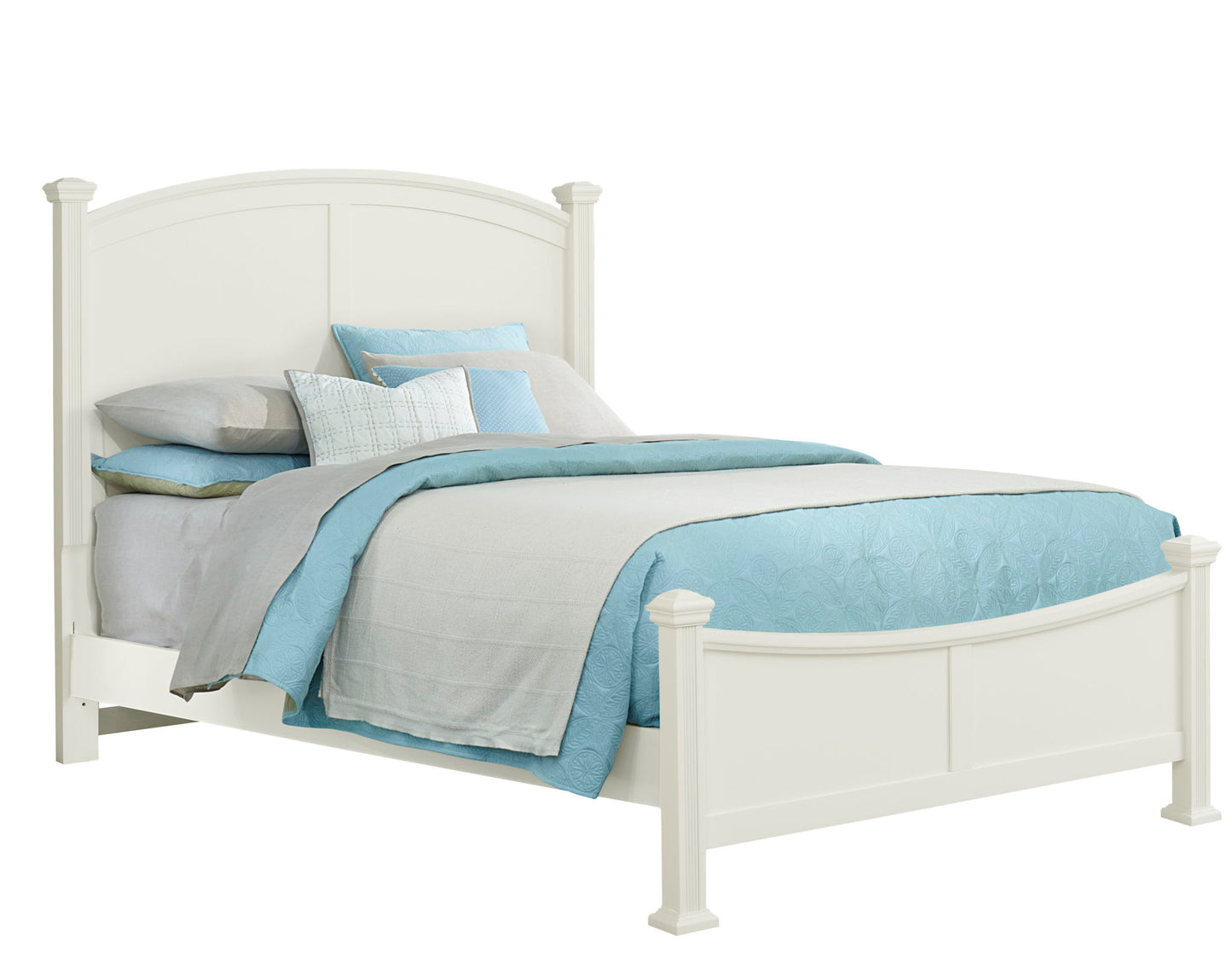 Bonanza - Queen Poster Bed - White