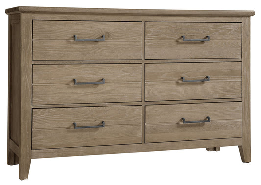 Passageways - 6-Drawers Dresser - Deep Sand