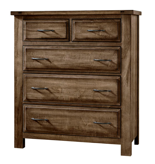 Maple Road - 5-Drawers Chest - Maple Syrup
