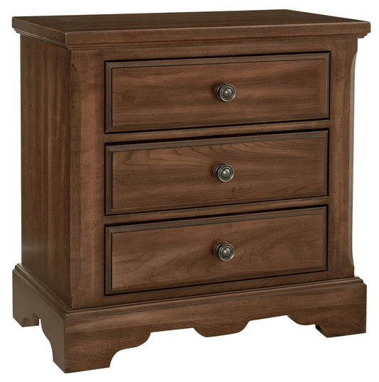 Heritage - 3-Drawers Nightstand - Amish Cherry