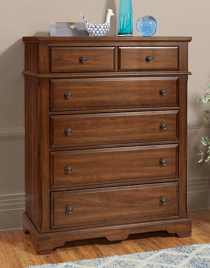 Heritage - 5-Drawers Chest - Amish Cherry