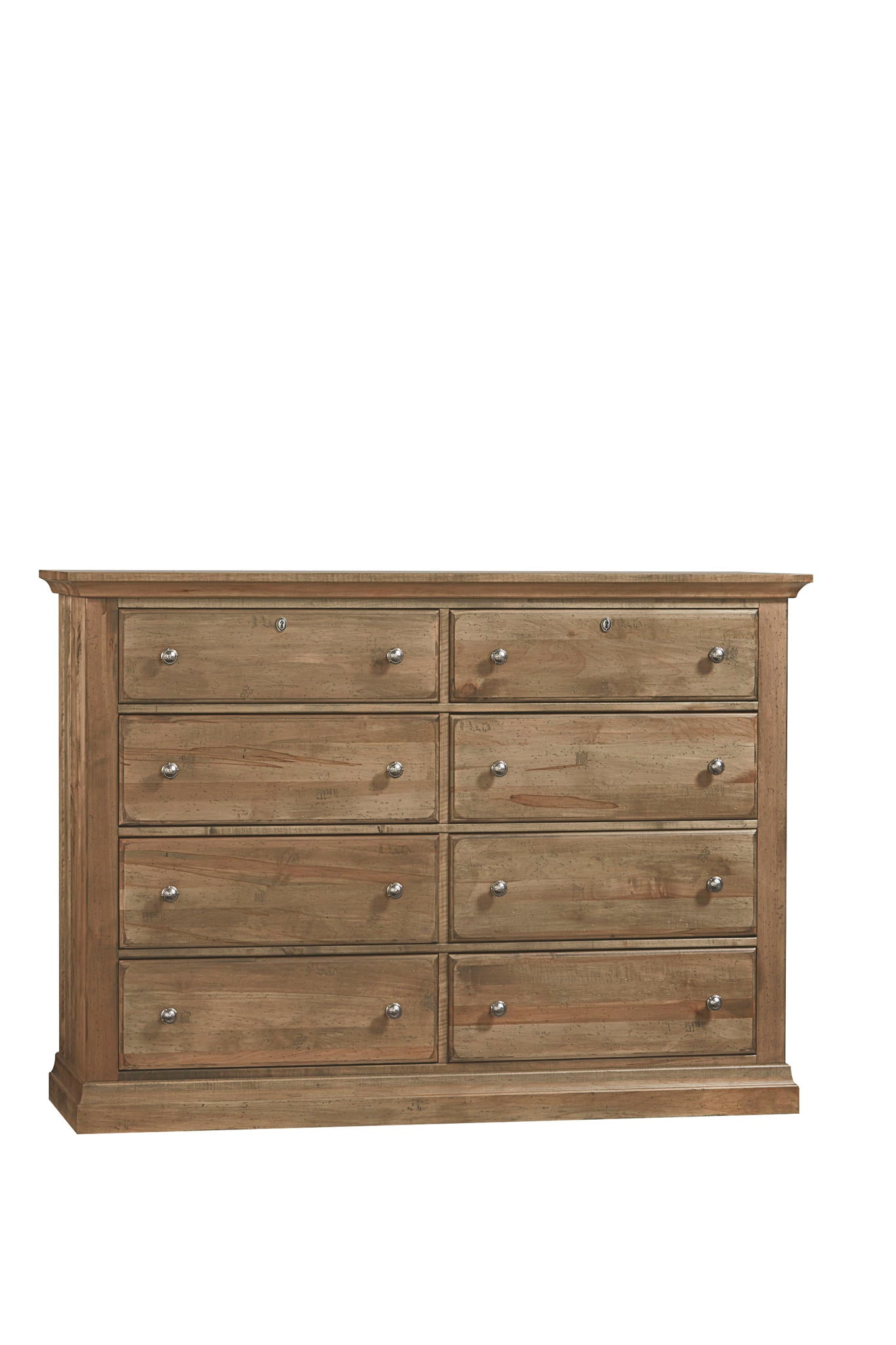 Carlisle - 8-Drawers Dresser - Warm Natural