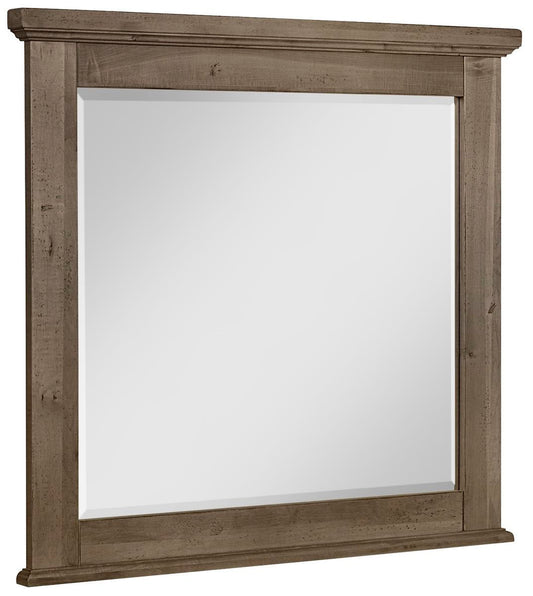 Cool Rustic - Landscape Mirror - Stone Grey