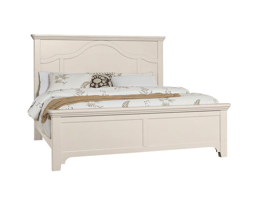 Bungalow - Queen Mantel Bed - Lattice (Soft White)