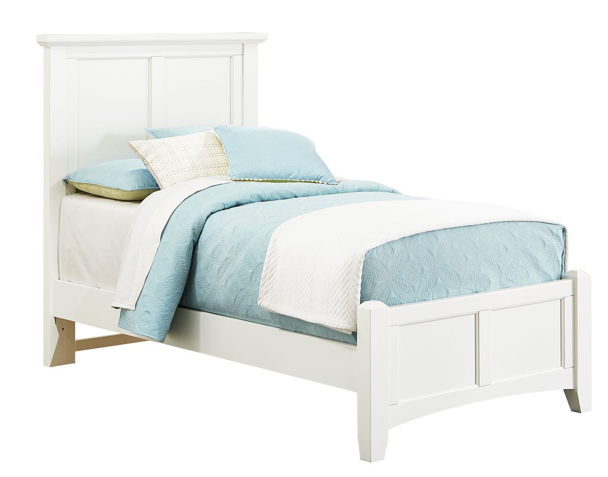 Bonanza - Full Mansion Bed - White