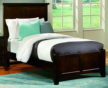 Bonanza - Twin Mansion Bed - Merlot