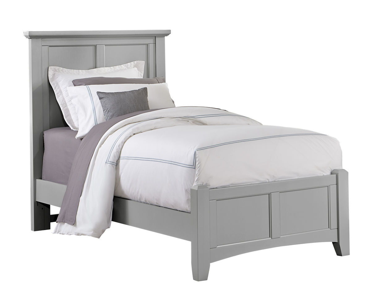 Bonanza - Twin Mansion Bed - Gray