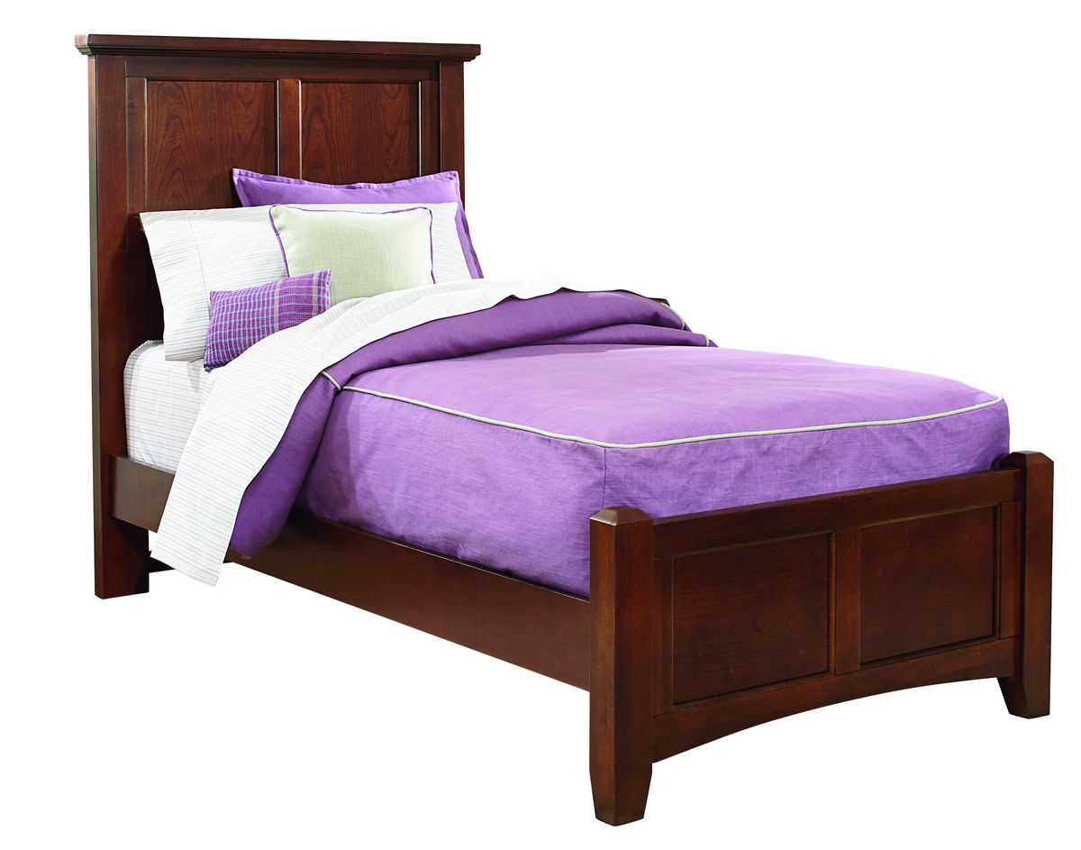 Bonanza - Twin Mansion Bed - Cherry