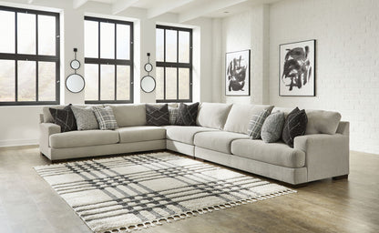 Artsie - Ash - Corner Sofa 4 Pc Sectional