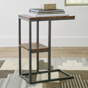 Forestmin - Natural/Black - Accent Table
