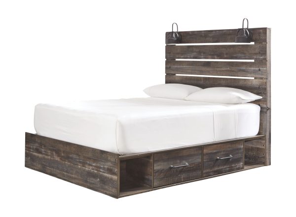 Drystan - Multi - Queen Panel Bed with Storage
