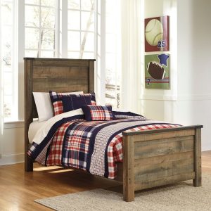 Trinell - Brown - Twin Panel Bed