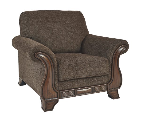 Miltonwood - Teak - Chair with Ottoman 1