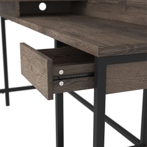 Arlenbry - Gray - L-Desk with Storage 3