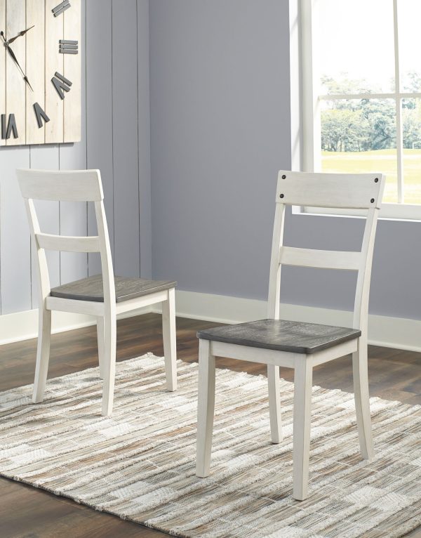 Nelling - Two-tone - Dining Room Side Chair (2/CN)