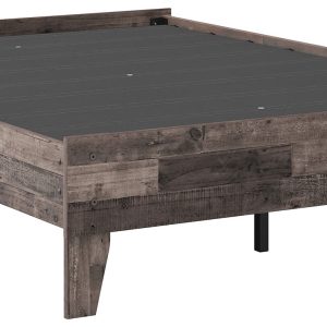 Neilsville - Multi Gray - Full Platform Bed
