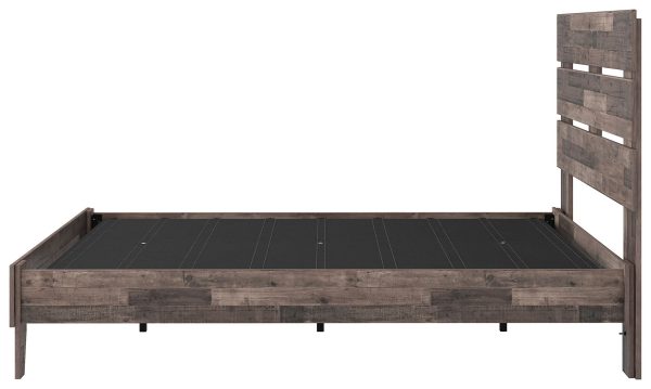 Neilsville - Multi Gray - Queen Panel Platform Bed 3