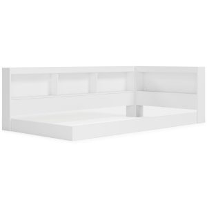 Piperton - White - Twin Bookcase Storage Bed - 1