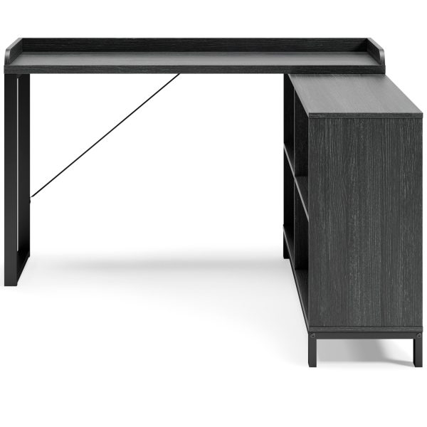 Yarlow - Black - L-Desk - 2