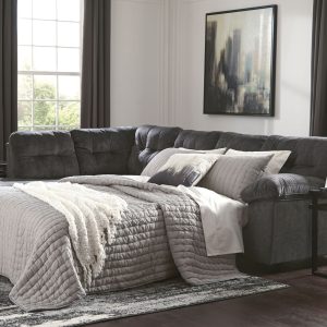 Accrington - Granite - Sleeper Sectional with Chaise