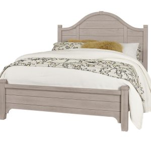 Bungalow King Arched Bed Finish Shown - Dover Grey/Folkstone (Two Tone)