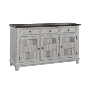 River Place - Accent Server - White -1
