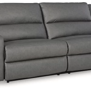 Brixworth - Slate - 2 Seat Reclining Sofa - 2
